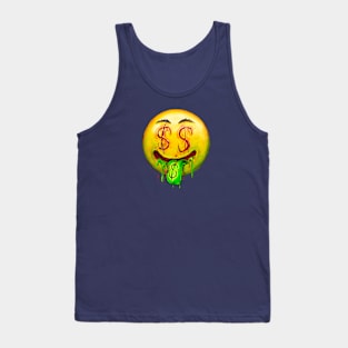 Money face emoji Tank Top